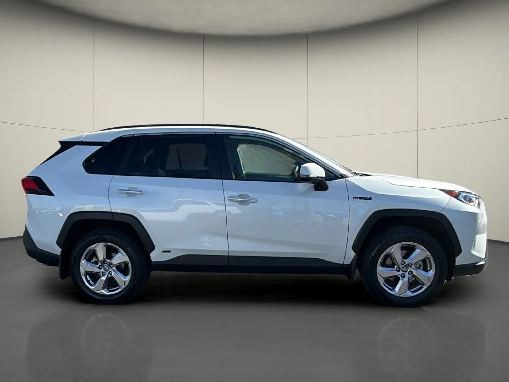 Used 2021 White Toyota Limited image 8