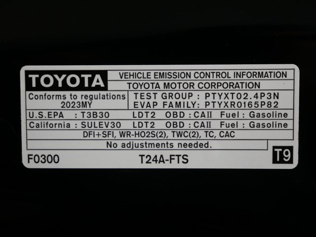 Used 2023 Midnight Black Metallic Toyota XLE image 34