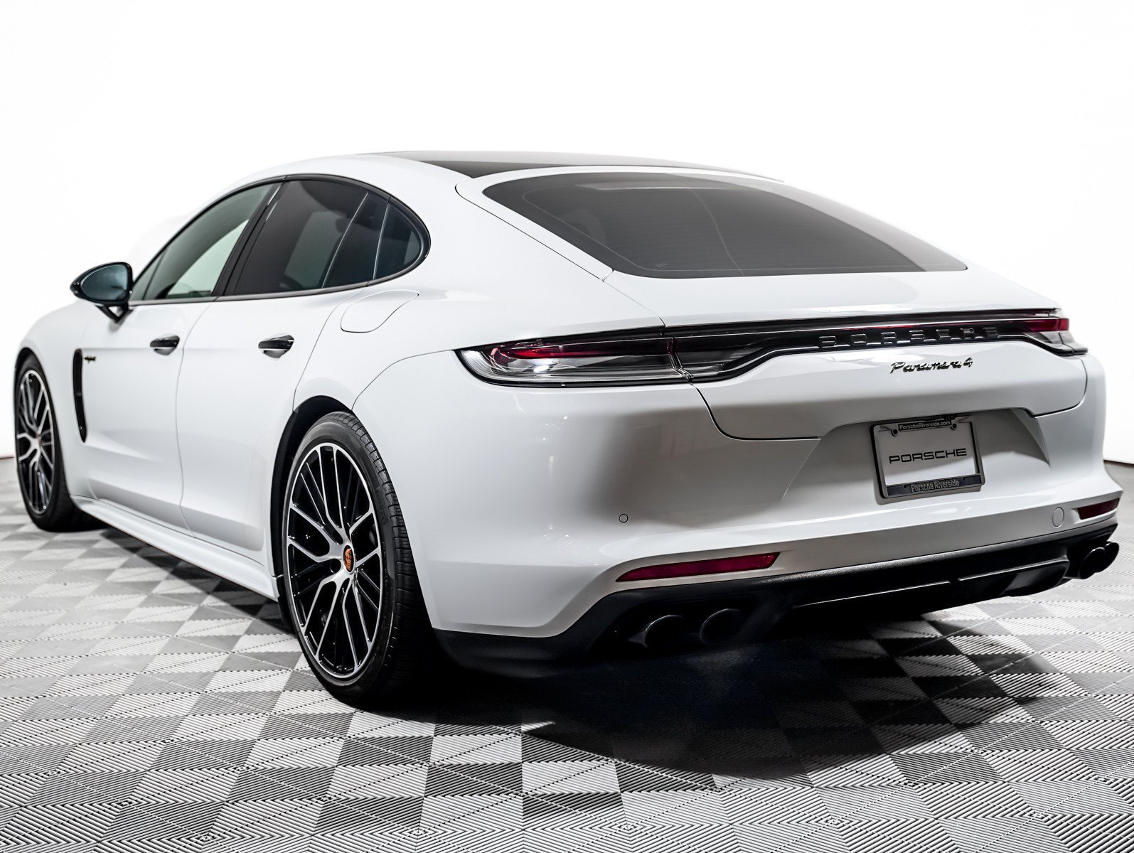 Certified Used 2023 White Porsche 4 E-Hybrid image 3