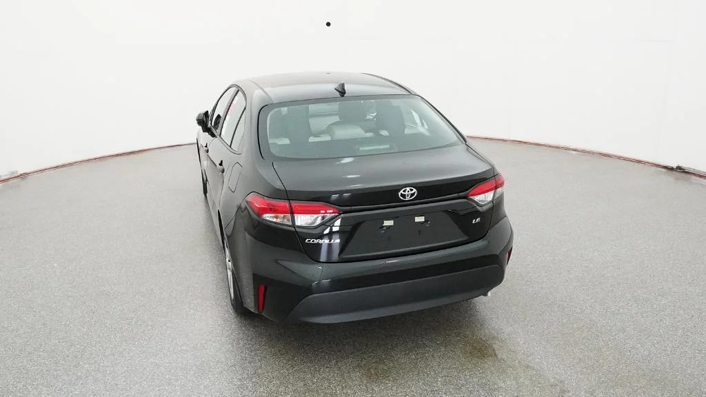 New 2026 Midnight Black Metallic Toyota LE image 7