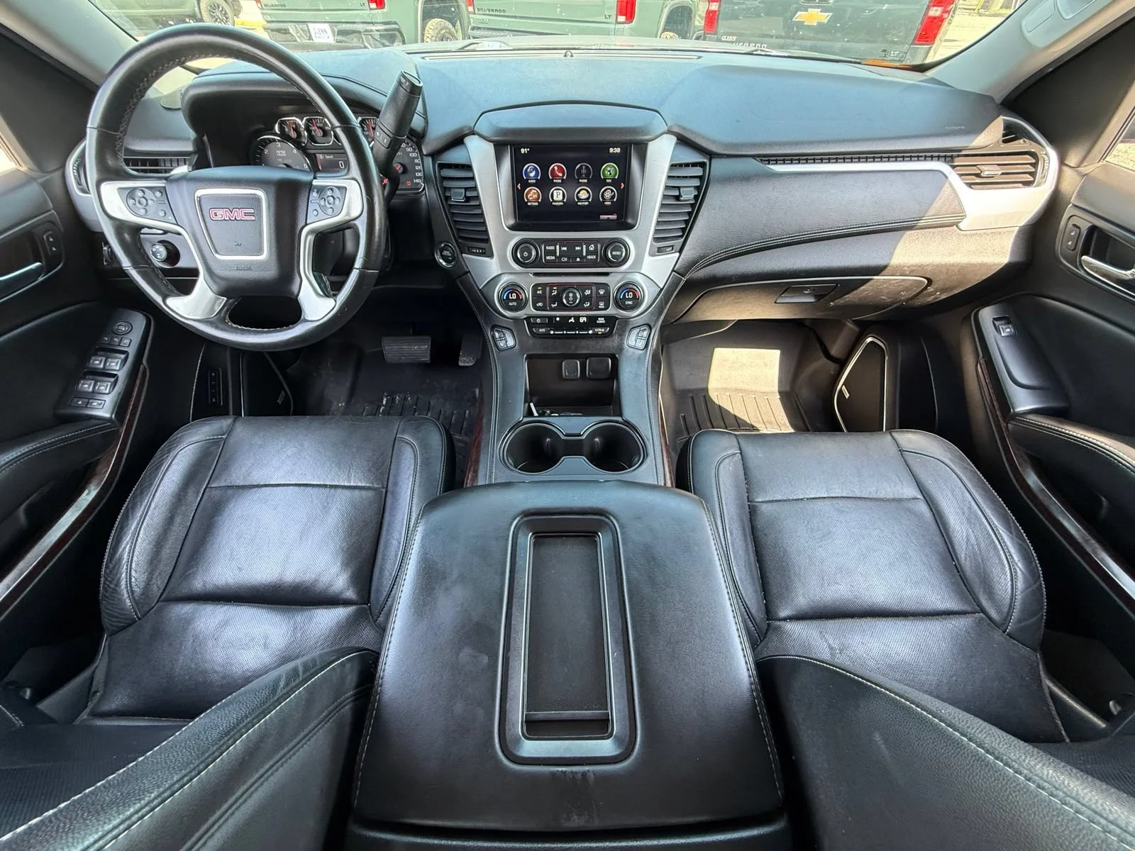 Used 2015 IRIDIUM METALLIC GMC SLT image 18
