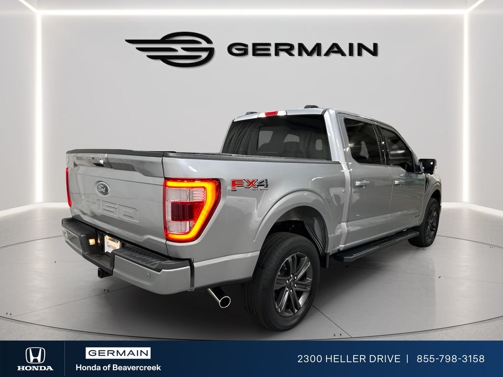 Used 2023 Iconic Silver Metallic Ford Lariat image 8