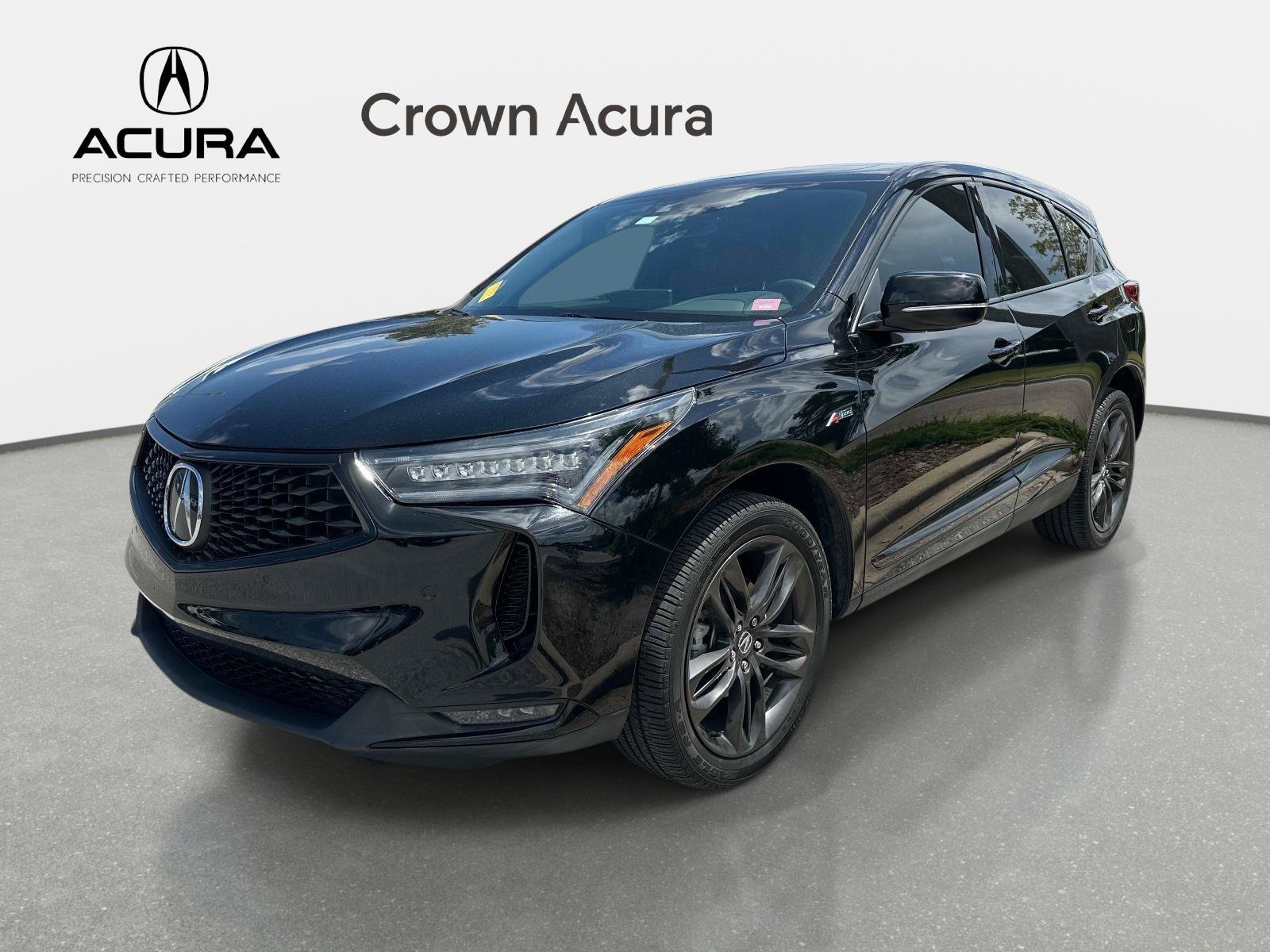 Used 2023 Black Pearl Acura w/A-Spec Package image 1