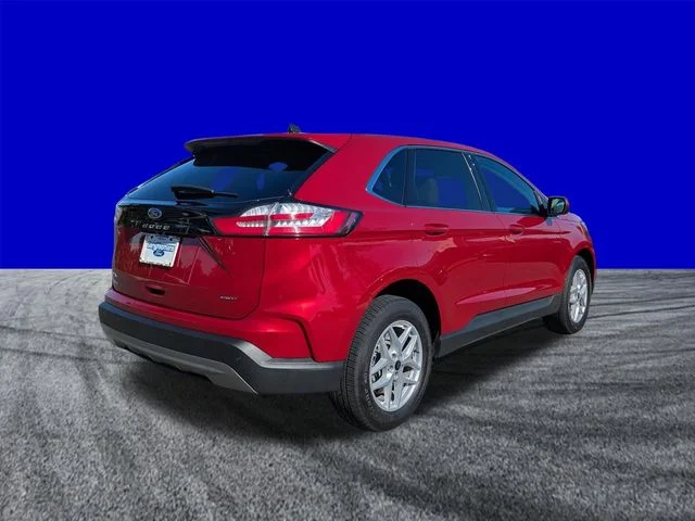 Certified Used 2024 Red Metallic Ford SEL image 4