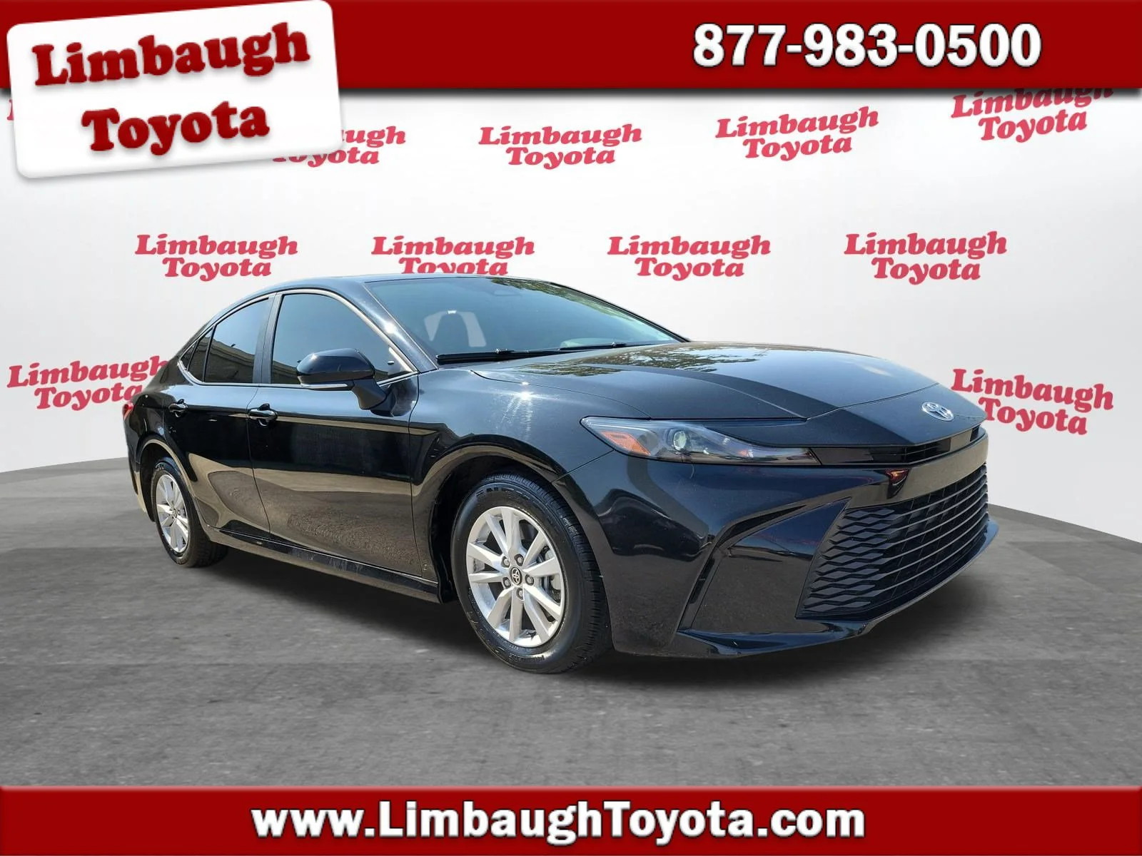 Used 2025 Black Toyota LE image 1