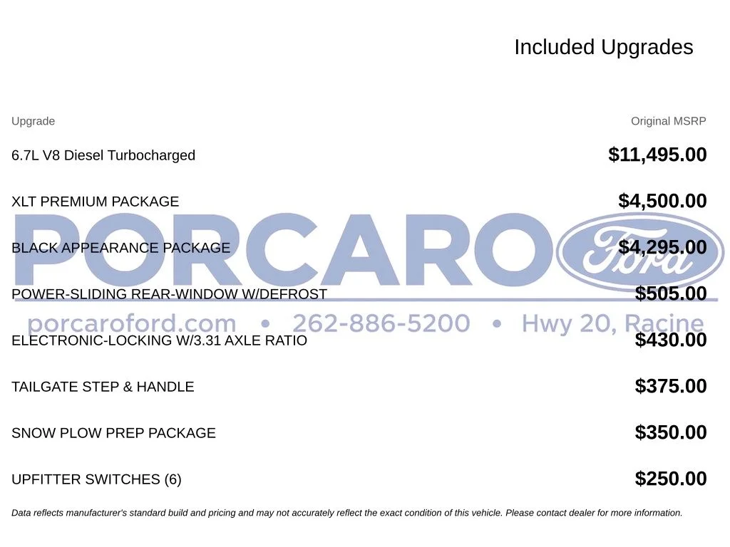 New 2026 Agate Black Metallic Ford F-350® XLT image 28