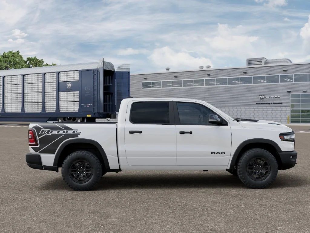 New 2027 Bright White Clear-Coat Exterior Paint RAM Rebel image 21