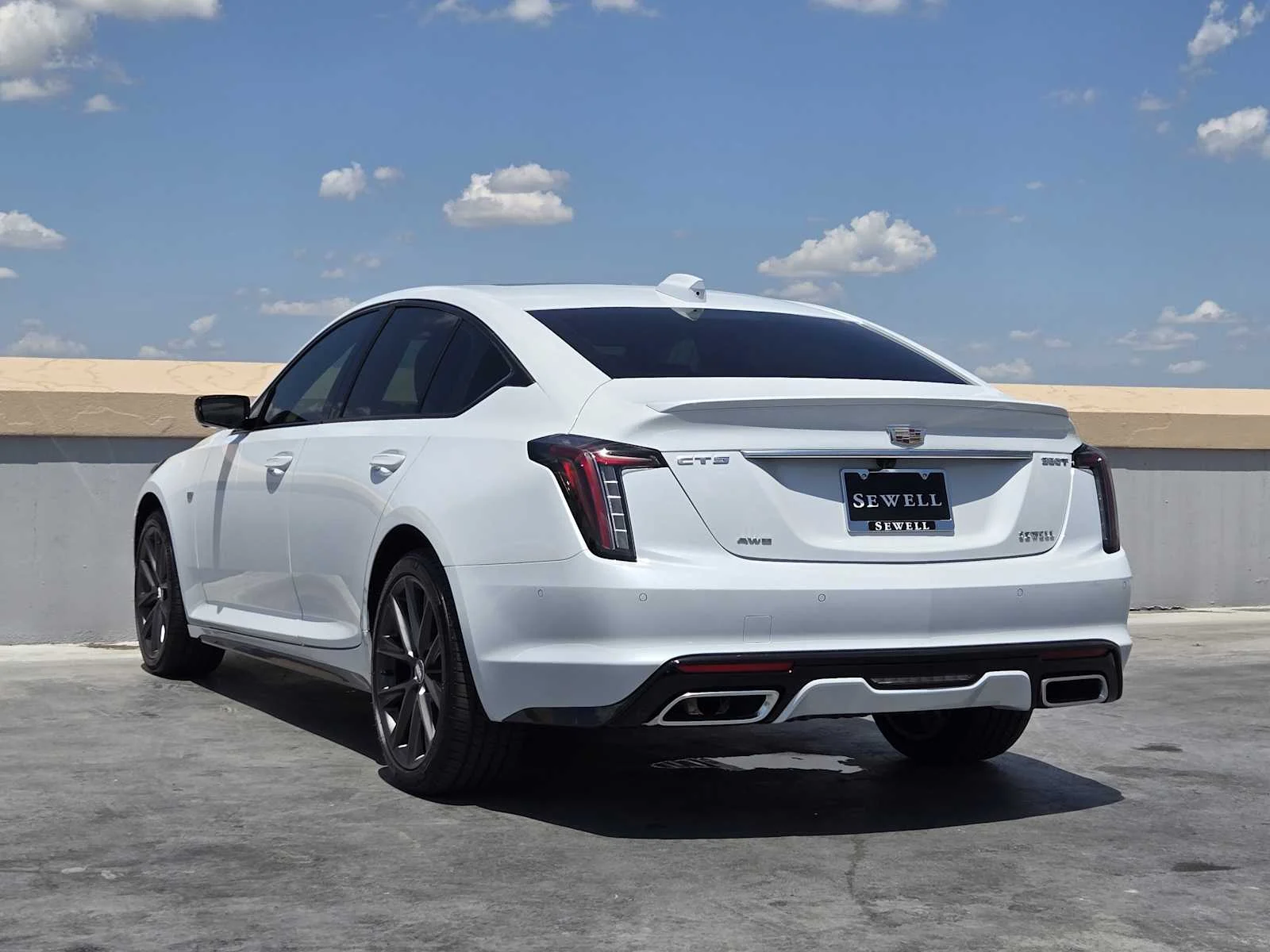 New 2026 Vibrant White Tricoat Cadillac Sport image 3