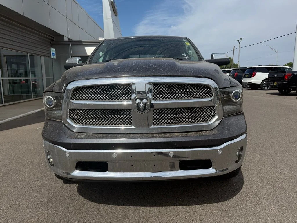 Used 2016 Granite Crystal Clearcoat Metallic Ram Laramie Longhorn image 3