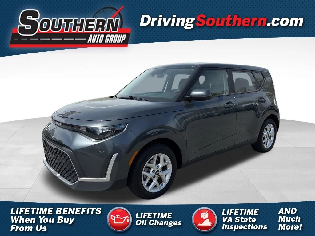 Used 2024 Gray Kia LX image 1