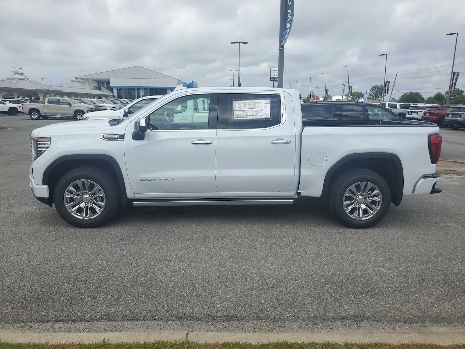 New 2026 Glacier White Tricoat GMC Denali image 2