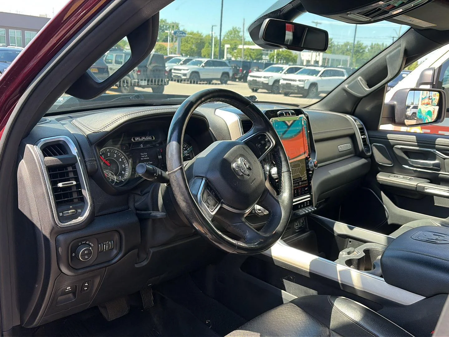 Used 2019 Delmonico Red Pearlcoat Ram Laramie image 6