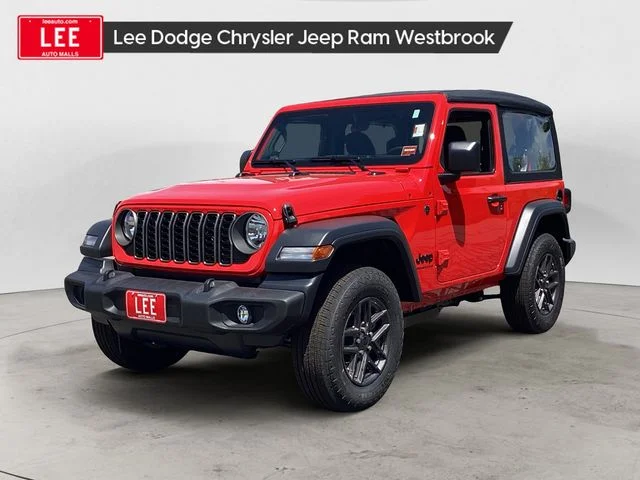 New 2026 Firecracker Red Clearcoat Jeep 2-DOOR SPORT image 1
