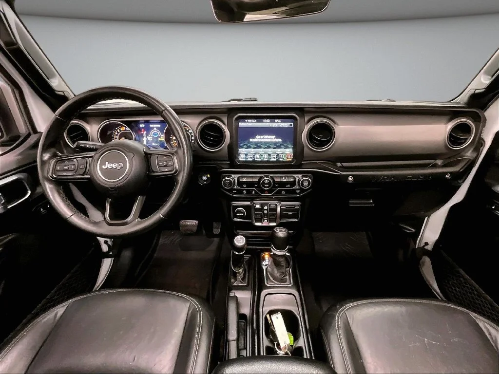 Used 2021 White Jeep Unlimited Sport S image 7