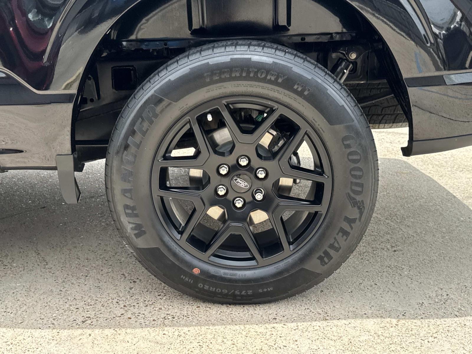 Used 2024 Agate Black Metallic Ford STX image 4