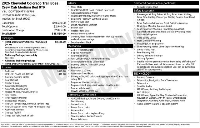 2026 Chevrolet Colorado Trail Boss - Photo 25