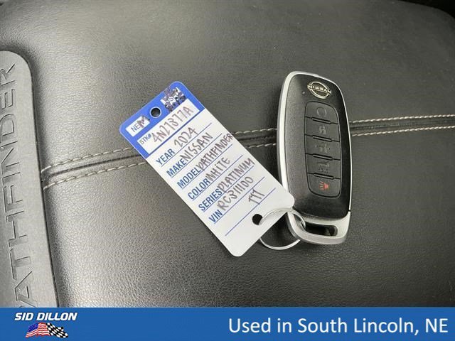 Used 2024 Pearl White Tricoat Nissan Platinum image 8