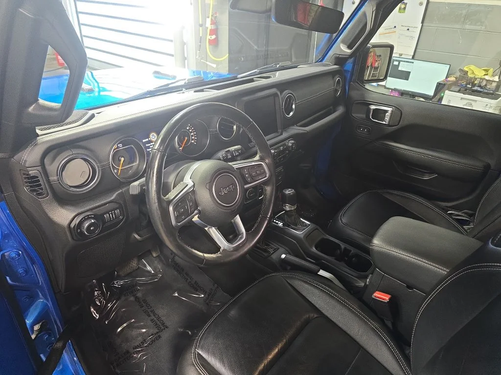 Certified Used 2022 Blue Jeep Unlimited Sahara image 17