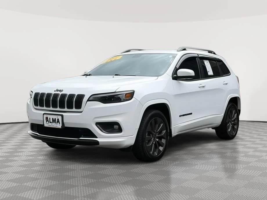 Certified Used 2020 Bright White Clearcoat Jeep High Altitude image 8