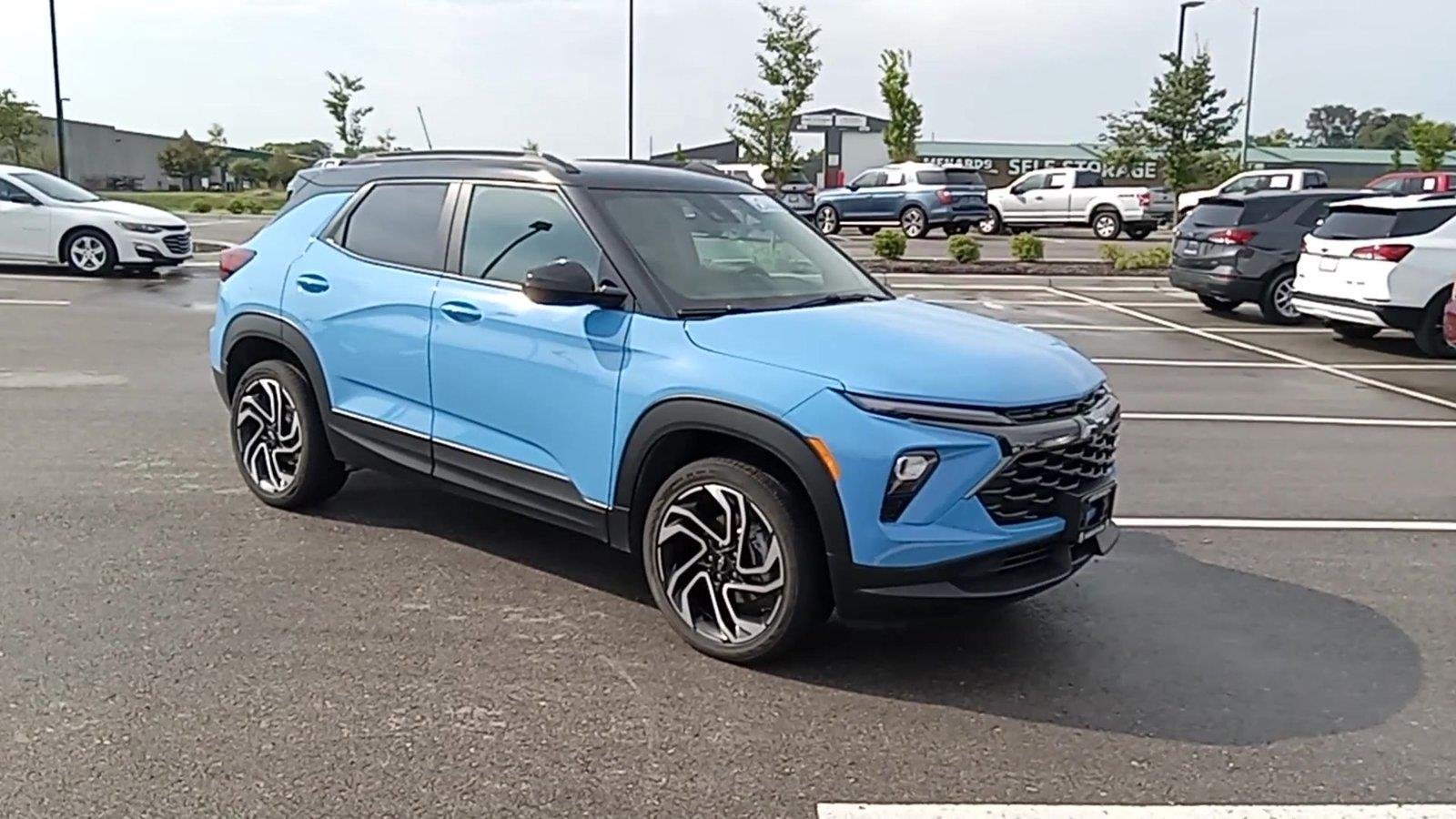 Used 2024 Chevrolet TrailBlazer RS with VIN KL79MUSL7RB121097 for sale in Kansas City