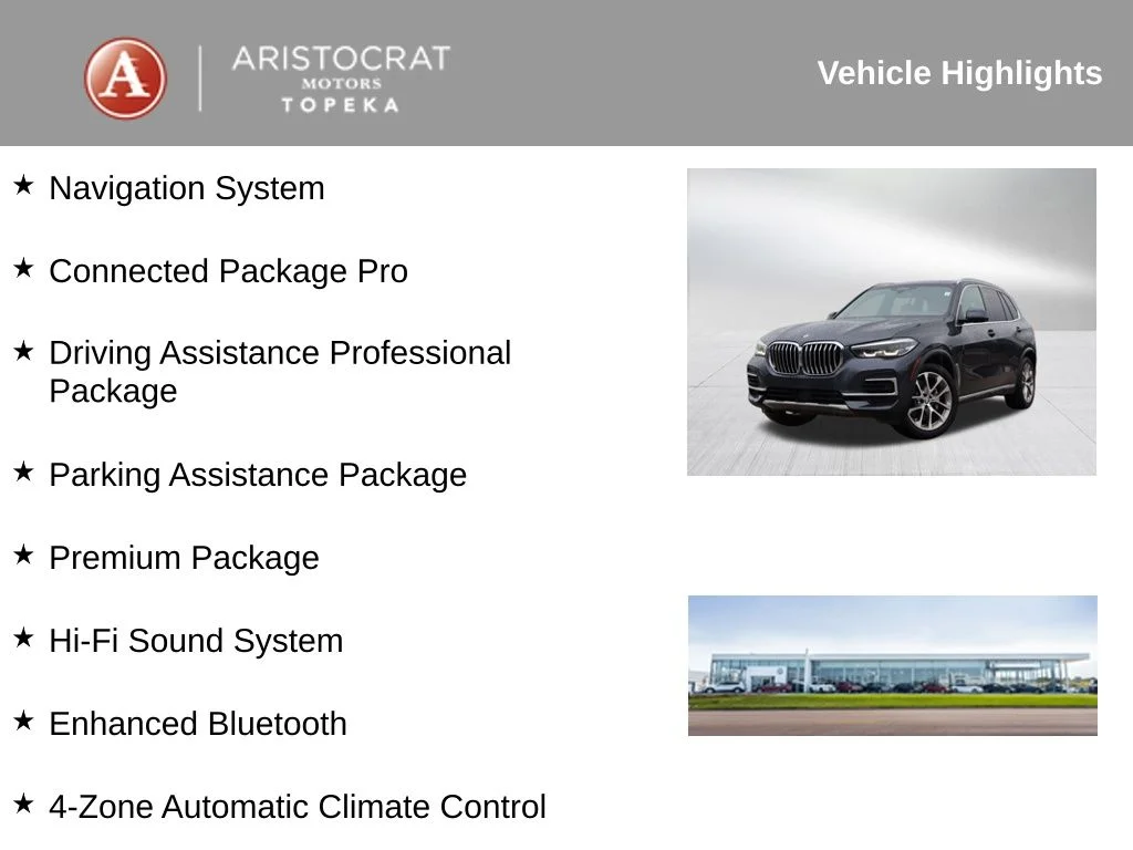 Used 2022 BMW X5 40i with VIN 5UXCR6C07N9N15919 for sale in Kansas City