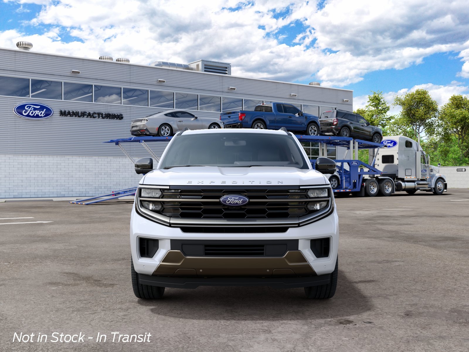 New 2027 Star White Metallic Tri-Coat Ford King Ranch® image 4