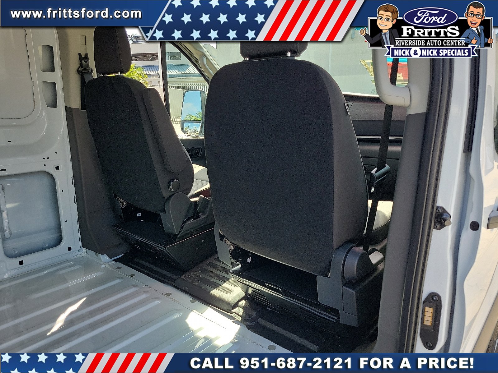 New 2026 Oxford White Ford Cargo Van image 18