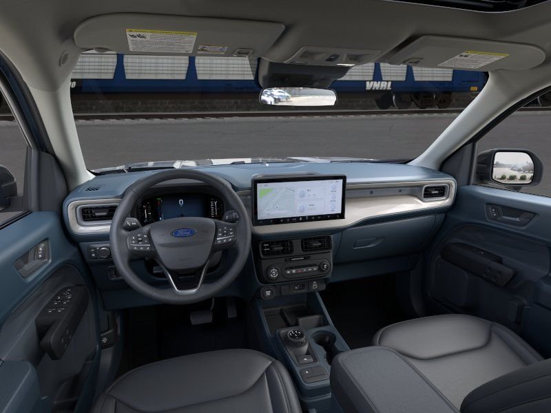 New 2026 Azure Gray Metallic Tri-Coat Ford Lariat image 9