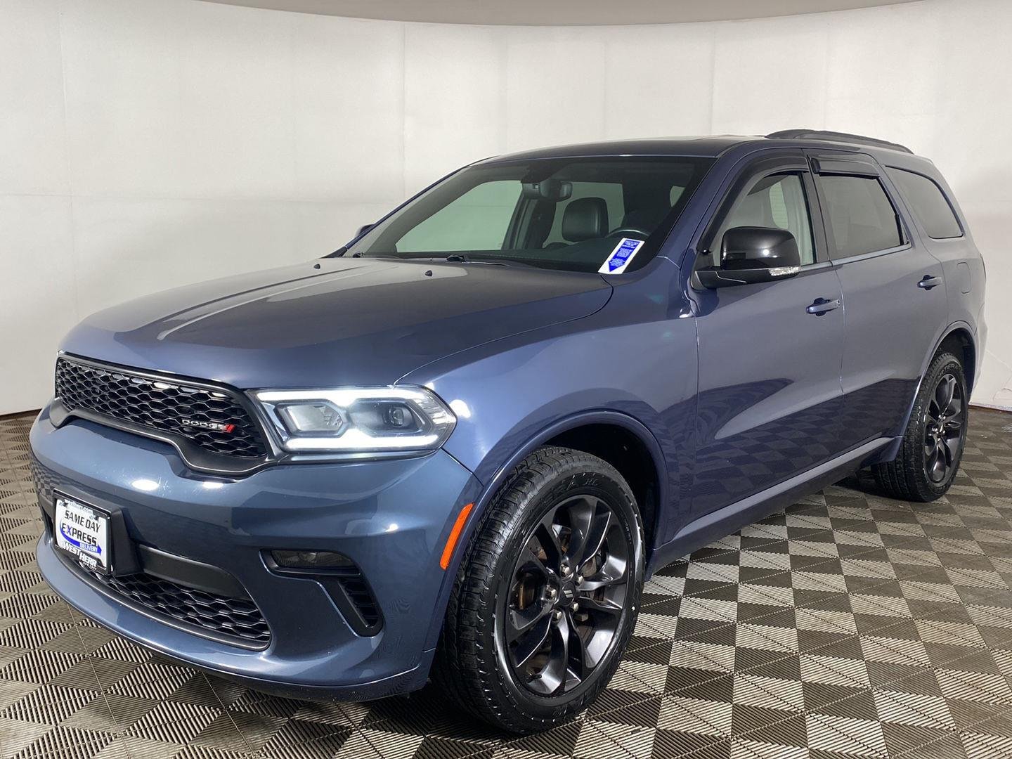 Used 2021 Reactor Blue Pearlcoat Dodge GT Plus image 28