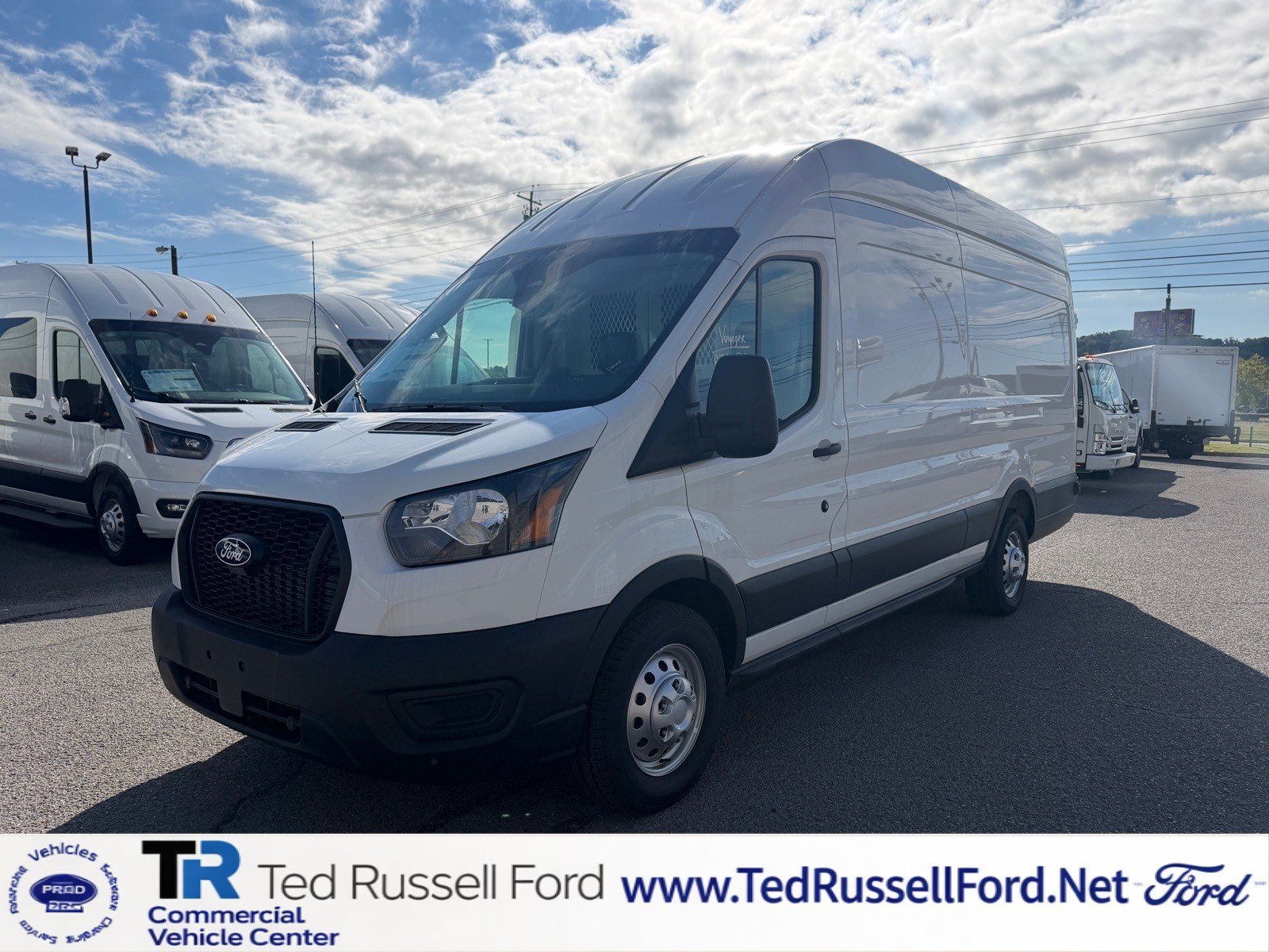 New 2027 Oxford White Ford Cargo Van image 1