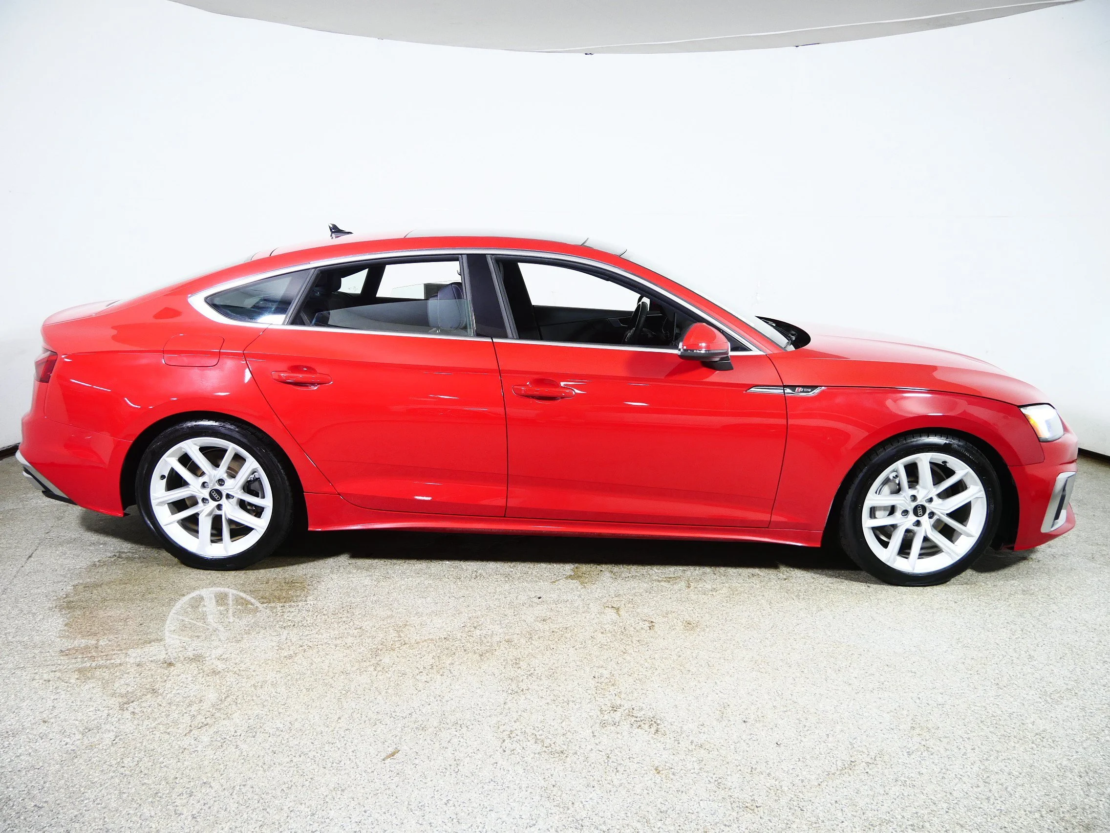 Used 2024 Progressive Red Metallic Audi S line Premium Plus image 8