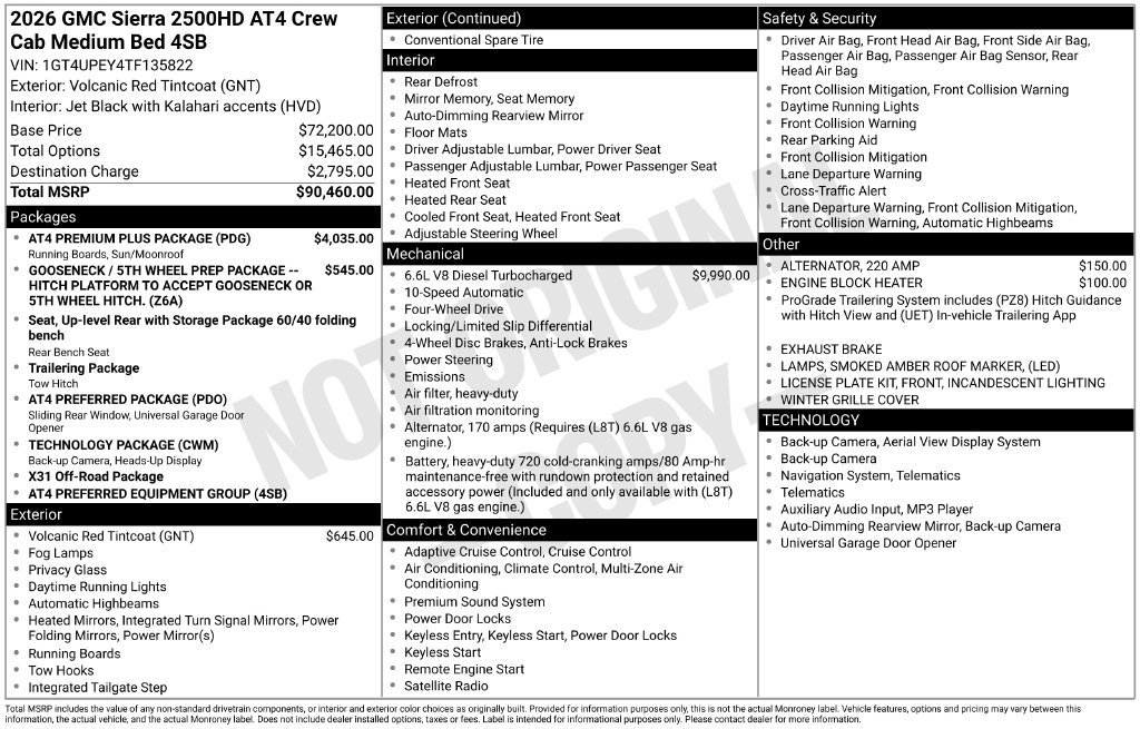2026 GMC Sierra 2500HD AT4 - Photo 52