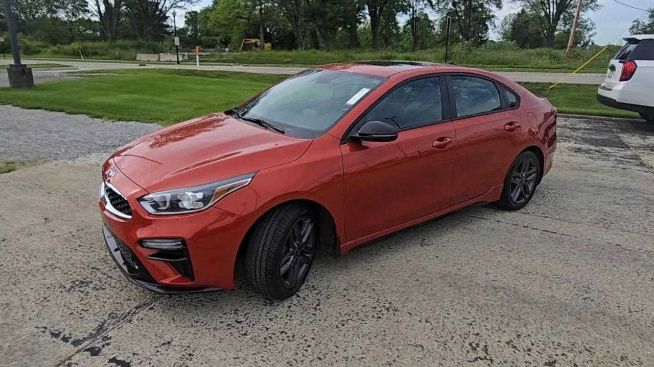 Used 2021 Orange Kia GT-Line image 4