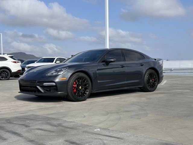 Used 2017 Volcano Grey Metallic Porsche Turbo image 5