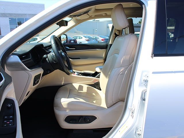 Used 2021 Bright White Clearcoat Jeep Limited image 13
