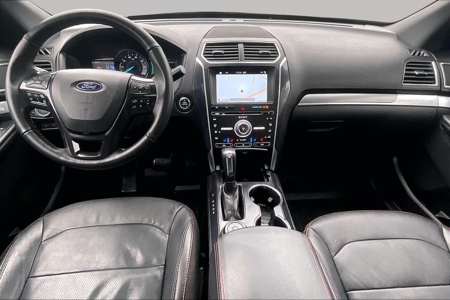 Used 2018 Shadow Black Ford Sport image 15