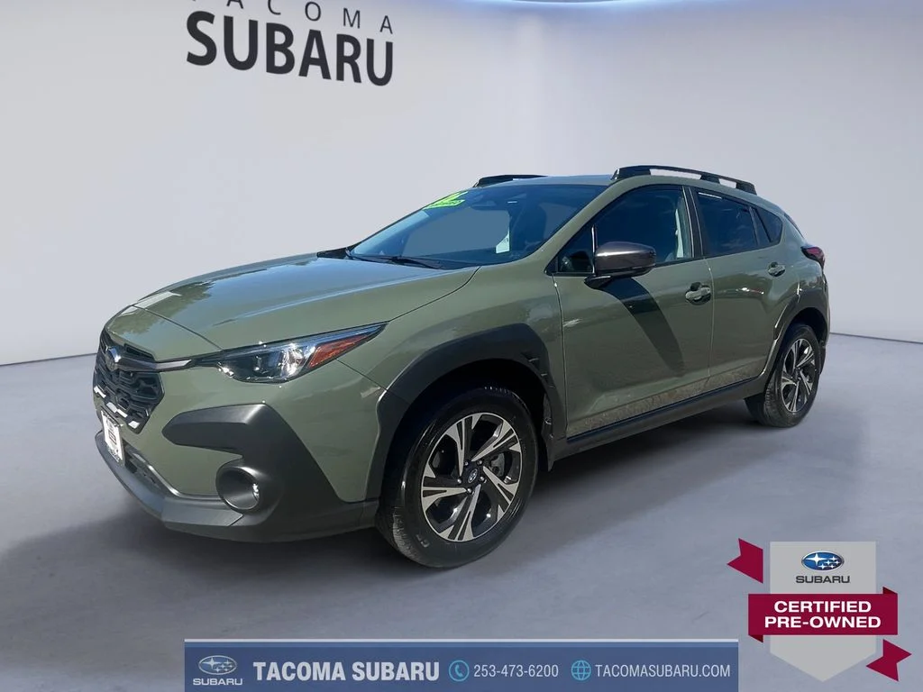 Certified Used 2026 Green Subaru Premium image 1