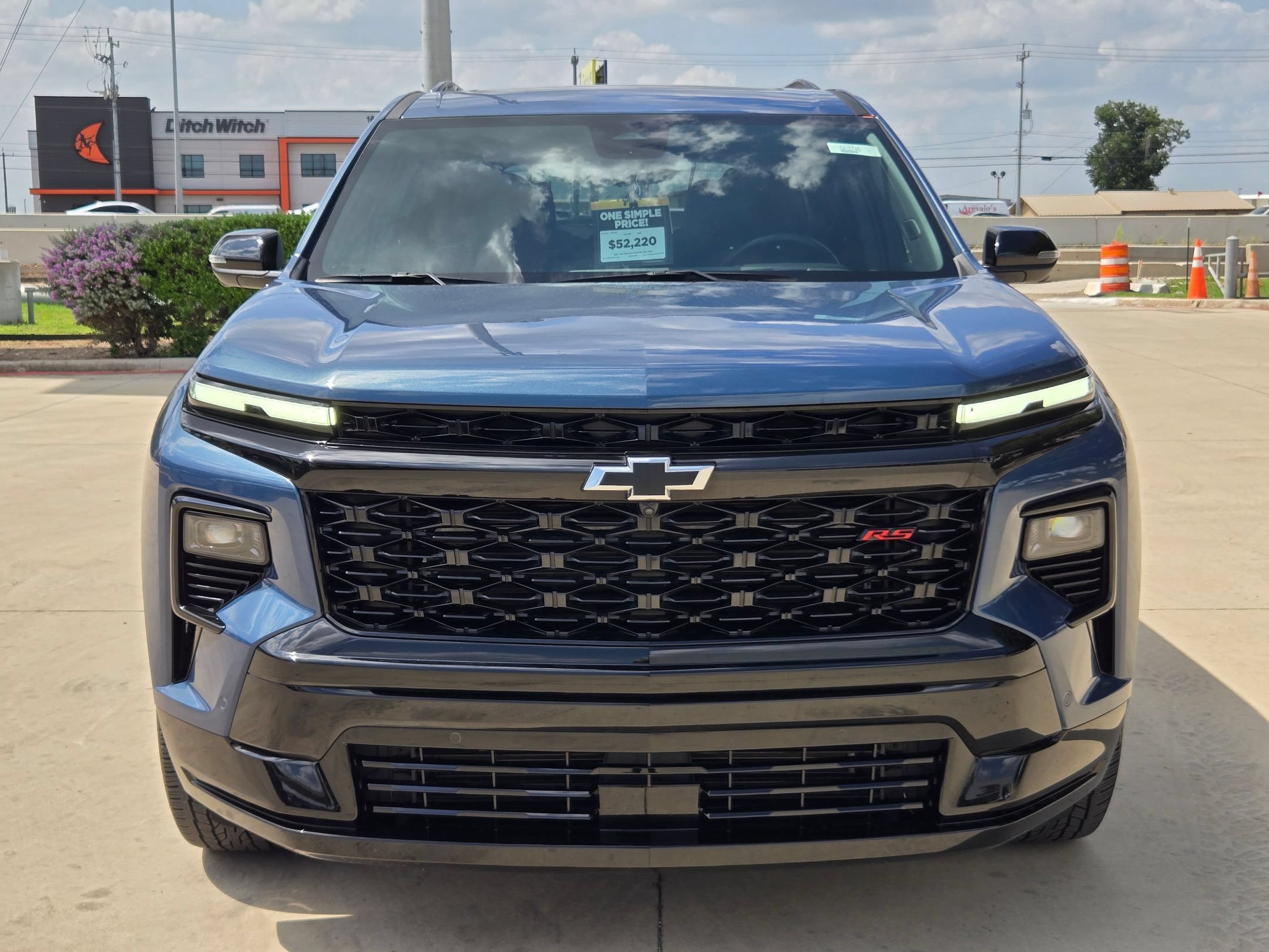 Used 2025 Lakeshore Blue Metallic Chevrolet AWD RS image 2