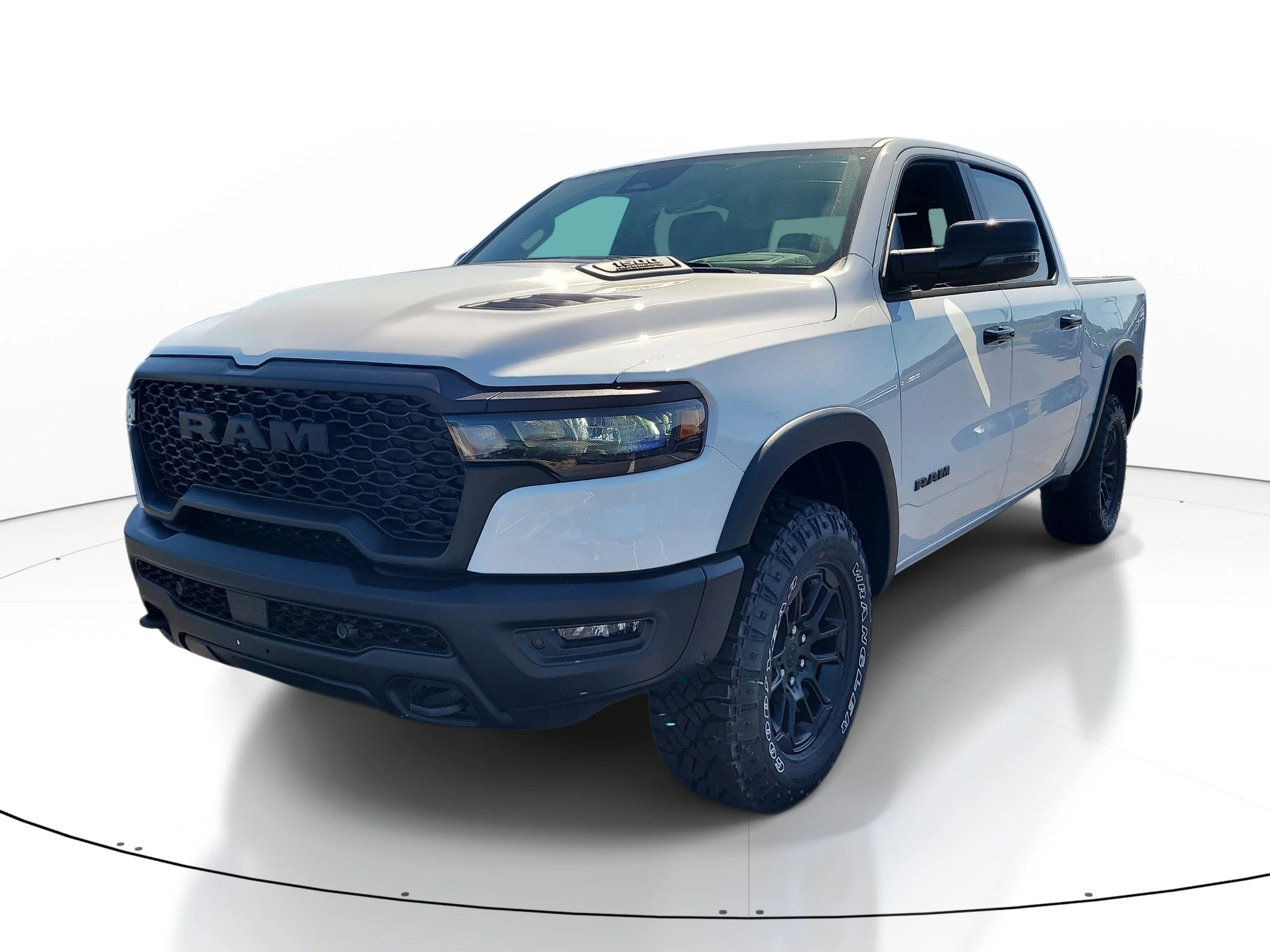 New 2026 Bright White Clearcoat Ram Rebel image 4