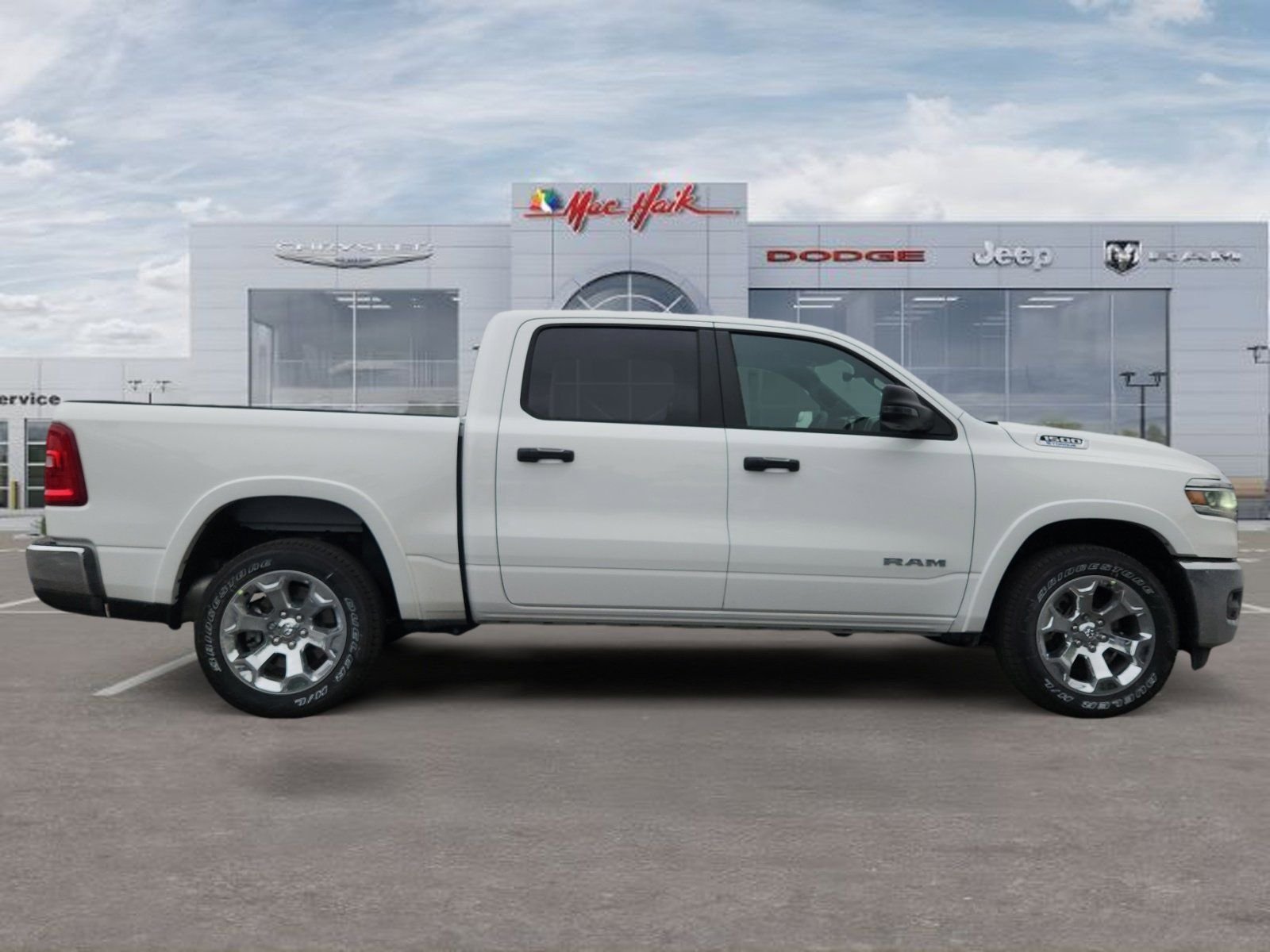 New 2026 Bright White Clear-Coat Exterior Paint RAM Big Horn/Lone Star image 6