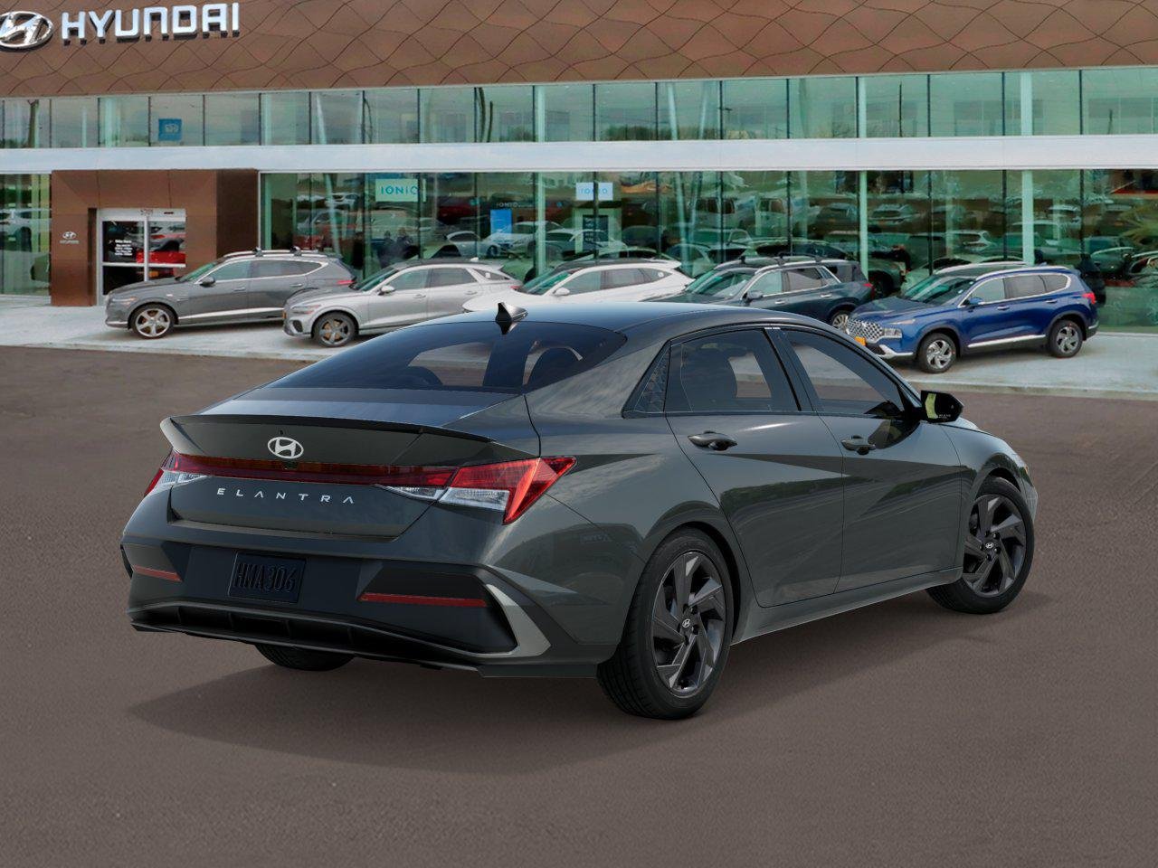 New 2026 Amazon Gray Hyundai SEL Sport image 4