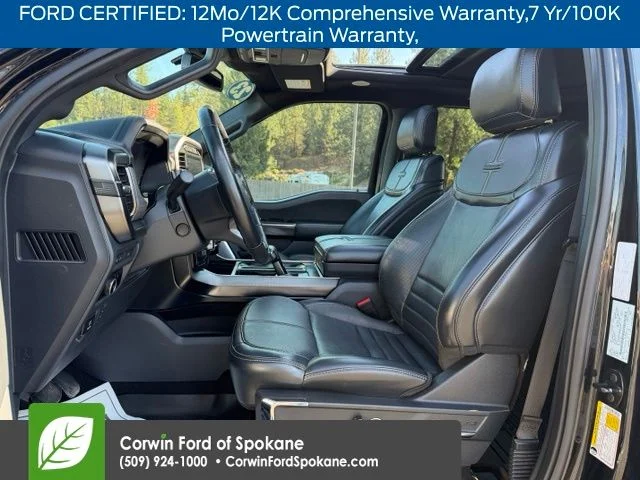 Used 2023 Agate Black Metallic Ford Platinum image 3