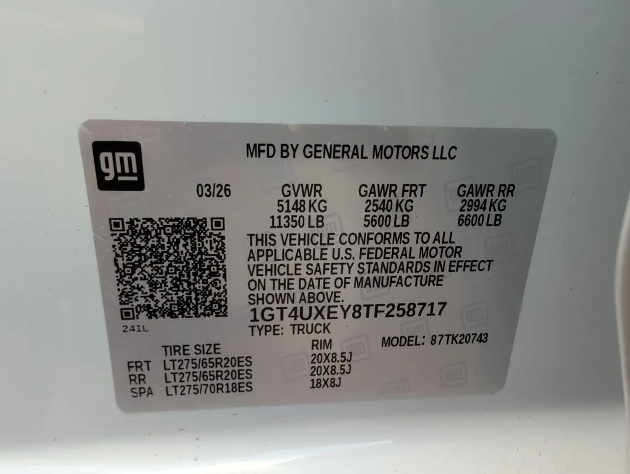 New 2026 Glacier White Tricoat GMC Denali Ultimate image 34