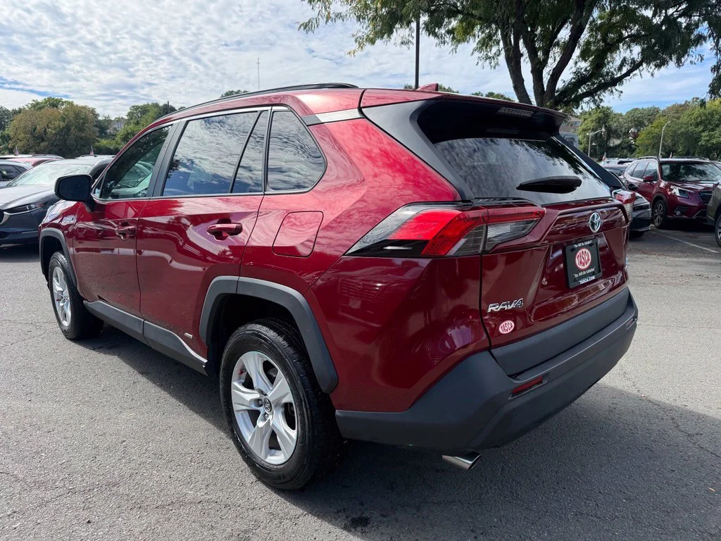 Used 2021 Ruby Flare Pearl Toyota LE image 8