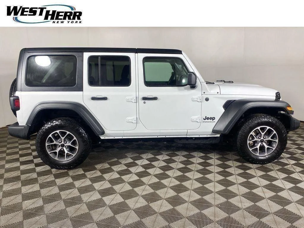 Used 2026 Bright White Clearcoat Jeep Sport S image 21