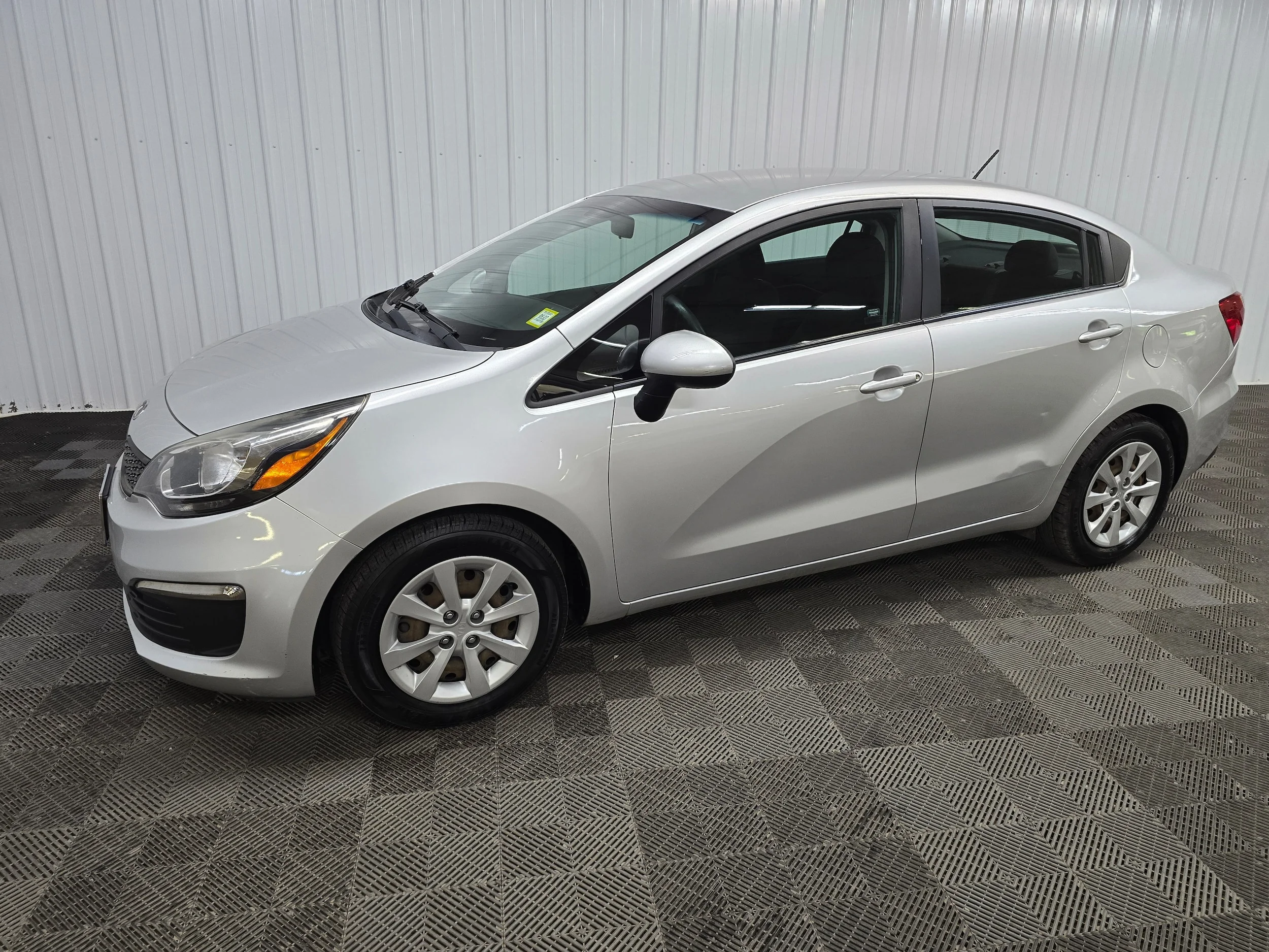 Used 2016 Bright Silver Kia LX FWD image 6