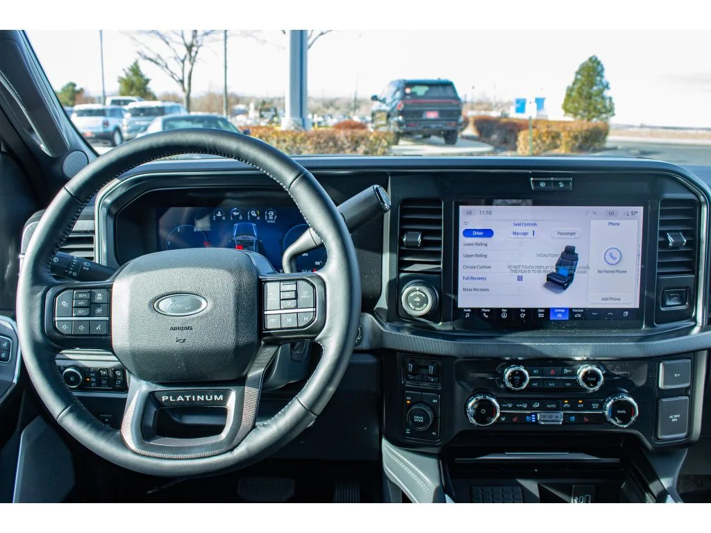 New 2026 Star White Metallic Tri-Coat Ford F-350® Platinum® image 19