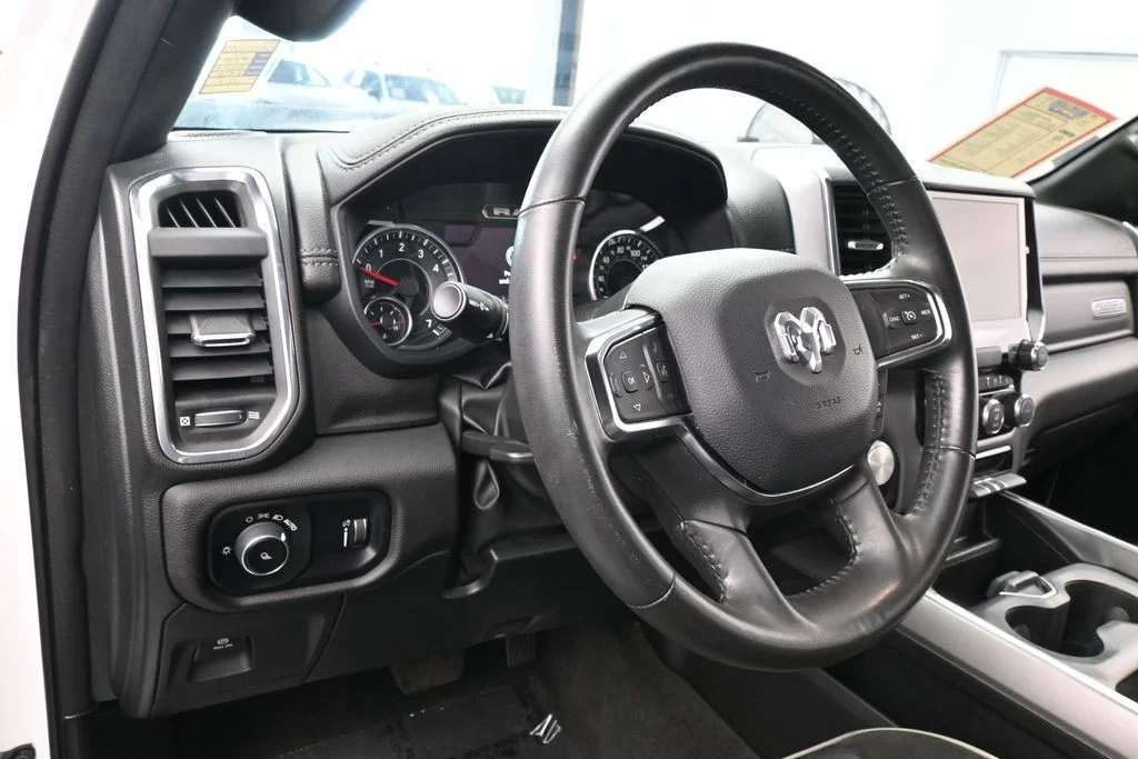 Used 2024 Bright White Clearcoat Ram Laramie image 14
