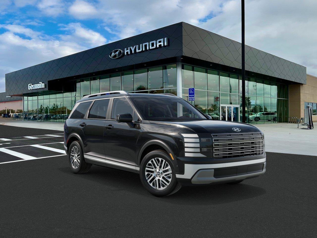 New 2027 Abyss Black Pearl Hyundai SEL Premium AWD image 2