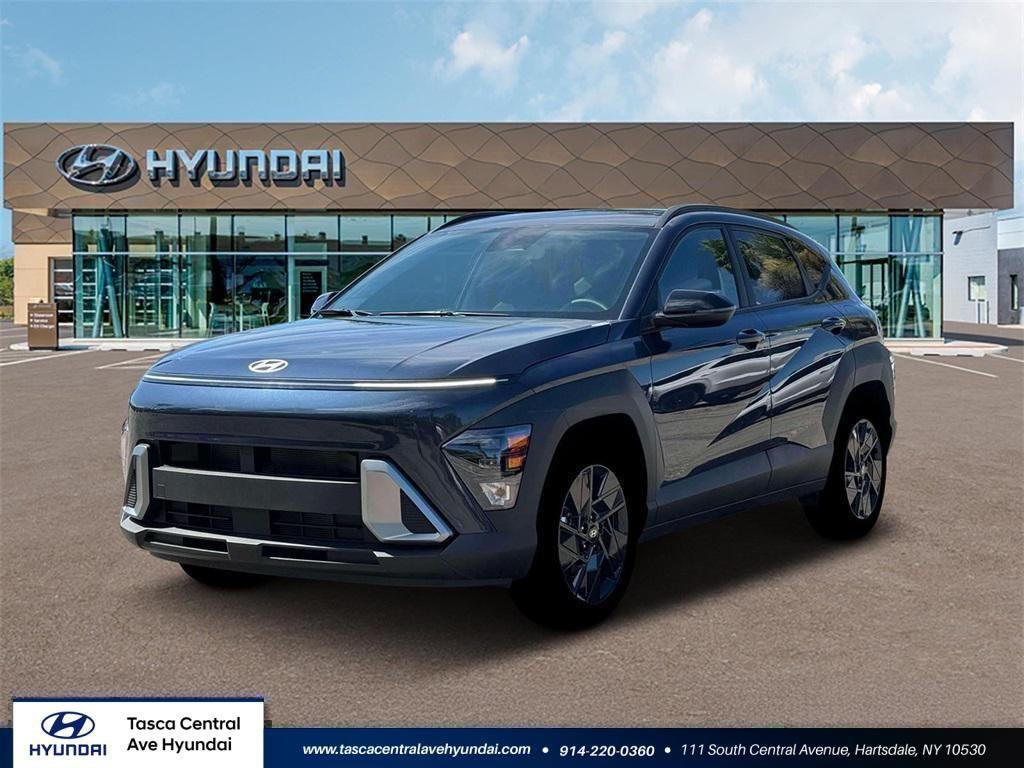 Blue 2026 Hyundai Kona SUV / Crossover Front-Wheel Drive Continuously Variable Transmission